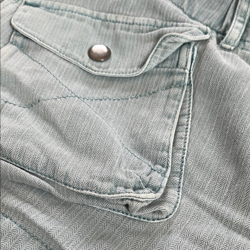 Free People Waimea Women's Cargo Shorts cotton M - Picture 6 of 8